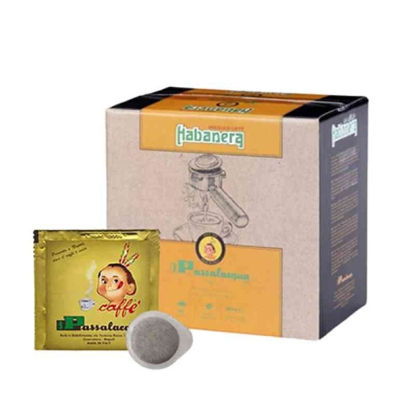 Caffè Passalacqua Miscela Habanera | Cialde ESE 44 | Confezione da 50 cialde