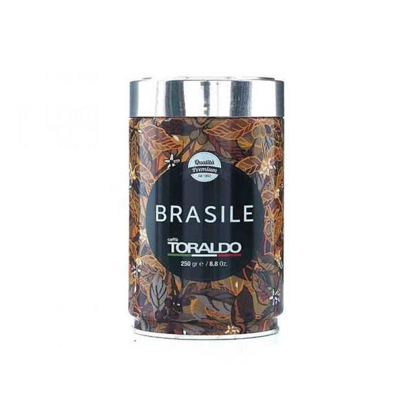 Toraldo Brasile Caffè Macinato Barattolo da 250 g.