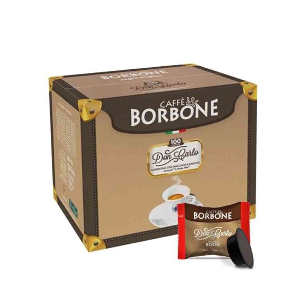 Borbone Rossa | A Modo Mio | Confezione da 100 Capsule