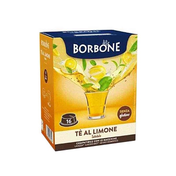 Borbone The al Limone | A Modo Mio | Confezione da 16 capsule