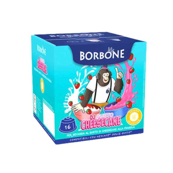 Borbone Cheese Cake | Dolce Gusto | Confezione da 16 capsule
