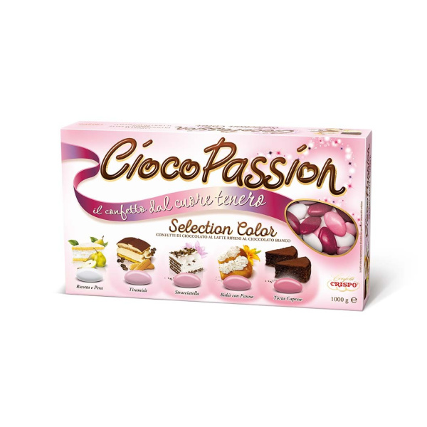 Confetti Crispo Selection Color Rosa Cioco Passion